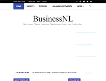 Tablet Screenshot of businessnl.com